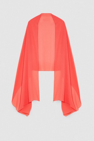 Patrizia Pepe Crepe Stole Rosa | 3648-ELWRI