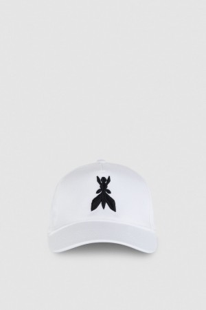 Patrizia Pepe Fly Baseball Cap Branco | 5849-IMBRD