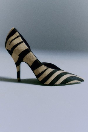 Patrizia Pepe Leather Pumps Animalier | 5164-JOGMV