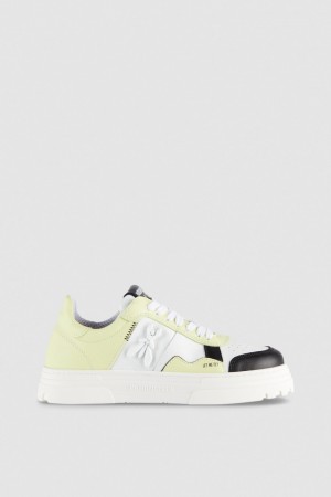 Patrizia Pepe Leather Sneakers Branco | 1649-LPSNM