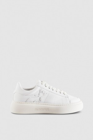 Patrizia Pepe Pepe Fly Sneakers Branco | 3725-NQCFX