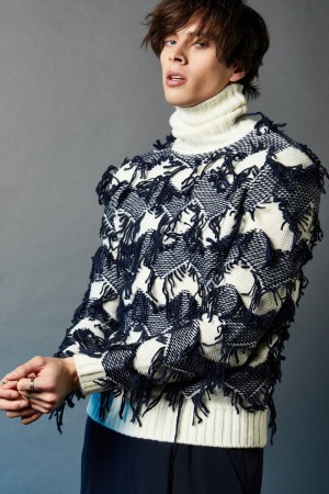 Patrizia Pepe Wool Blend Turtleneck Sweater Branco | 7492-RXIMP